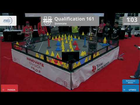 2018 VEXU Innovate Q161 - PANDA vs UTME2 - 59 to 52