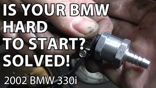 BMW E46 & E39 Inline Check Valve DIY