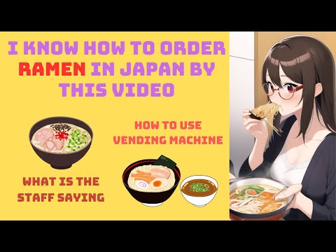 Mastering a Secret Vending Machine Trick to Order Ramen in Japan! | Japanese Language for beginners