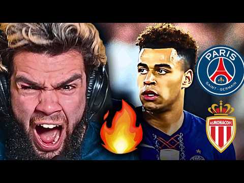 PSG 3-2 AS Monaco - Goal Reactions  🔥