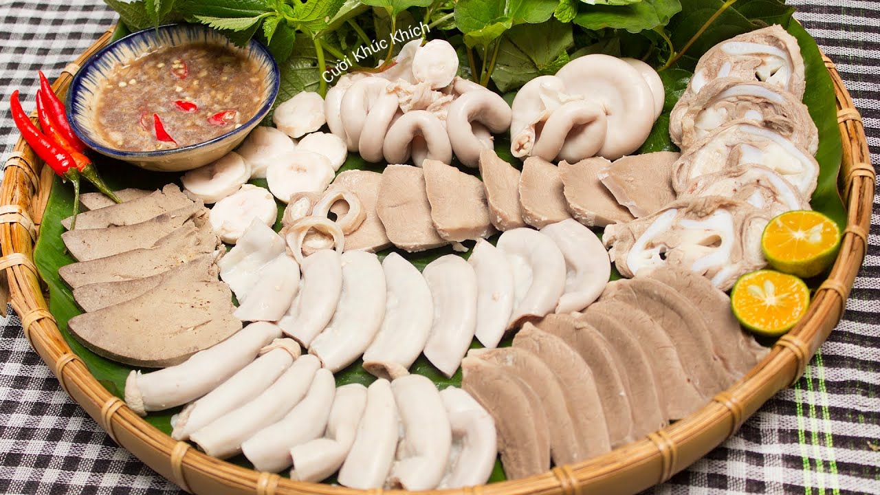 Cách làm sạch lòng heo