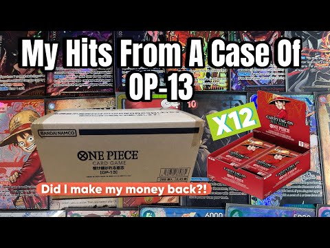 My Hits From a Full Case Of One Piece OP-13