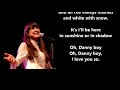 Danny Boy  JUDITH DURHAM (with lyrics)