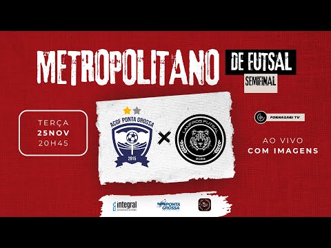 SEMIFINAL: ACGF x LANFROS | AO VIVO COM IMAGENS (Metropolitano de Futsal)