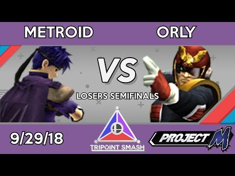 metroid (Ike) vs ORLY (Falcon) - Tripoint Smash 29 PM Losers Semis