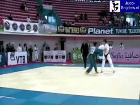 Judo 2009 Tunis: Tarangul (GER) - Salwaj (TUN) [-52kg].