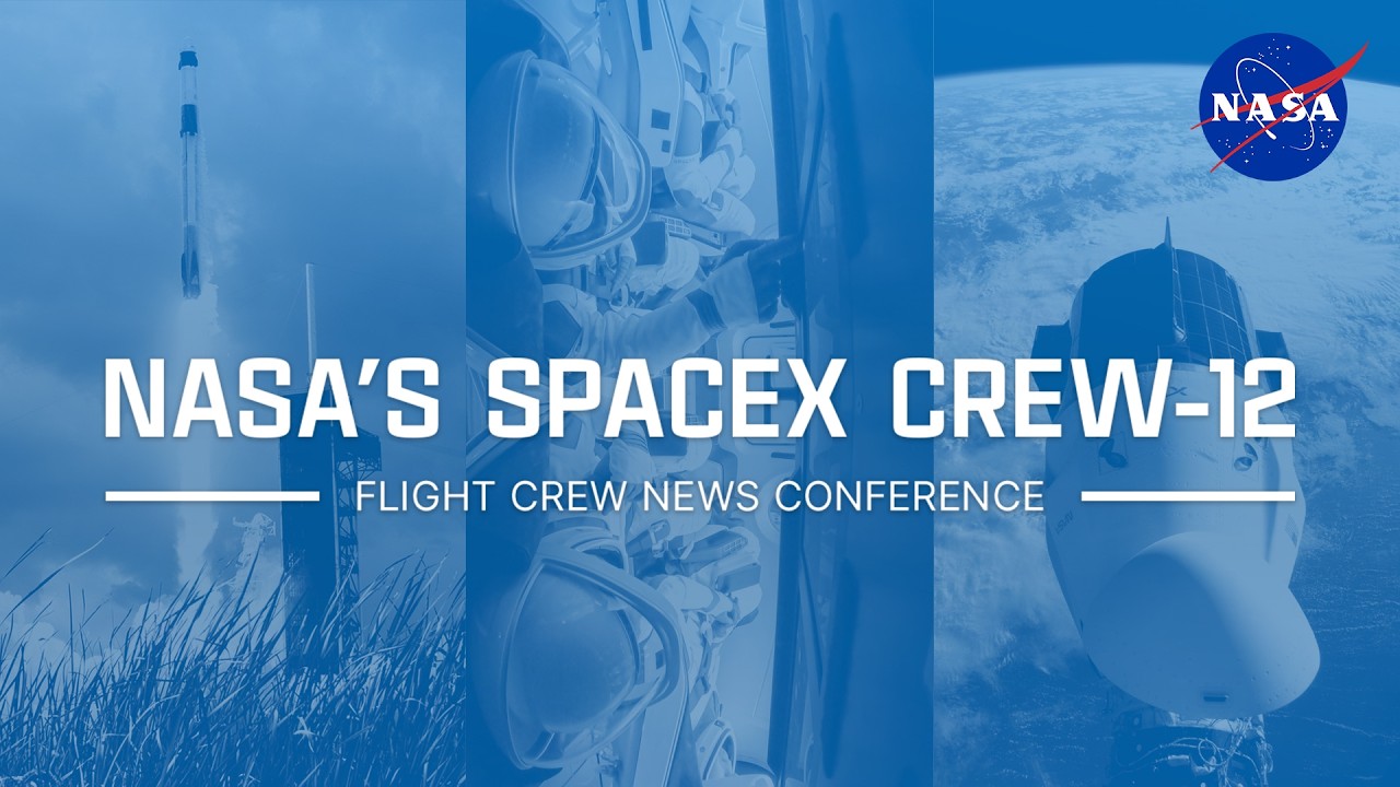 NASA's SpaceX Crew-12 Flight Crew News Conference (Jan. 30, 2026) - YouTube