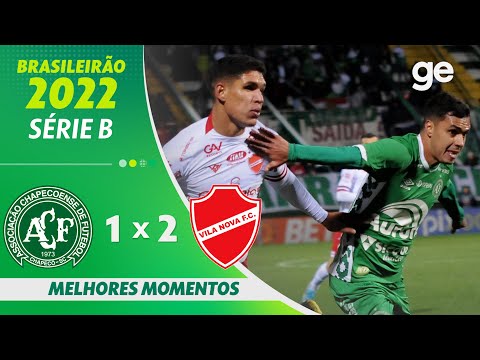 Gols e lances de Chapecoense x Vila Nova-GO