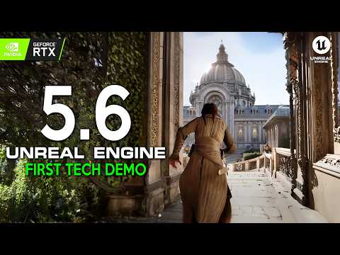 NEW Unreal Engine 5.6 Looks Like REAL LIFE in RTX 5090 | INSANE NEXT GEN 4K Graphics Tech Demo 2025