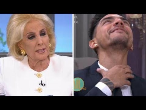 Mirtha Legrand's question that made Tyago Griffo choke