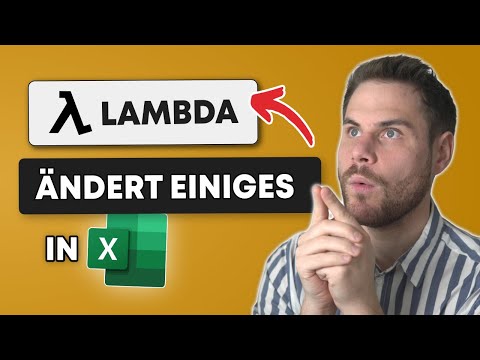 LAMBDA ist die ZUKUNFT der Excel Funktionen