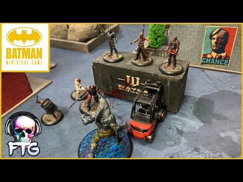 Batman Miniature Game - Organized Crime VS Soldiers of Fortune
