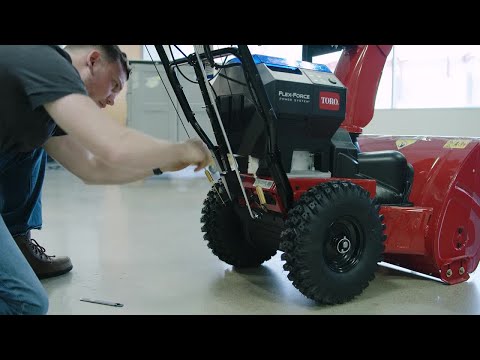 How to Assemble a Toro 60V Two-Stage Power Max Snow Blower
