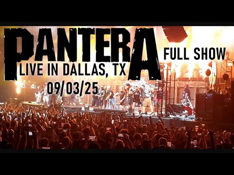 Pantera - Full Show - 09/03/25 - Dallas, TX @ Dos Equis Pavilion