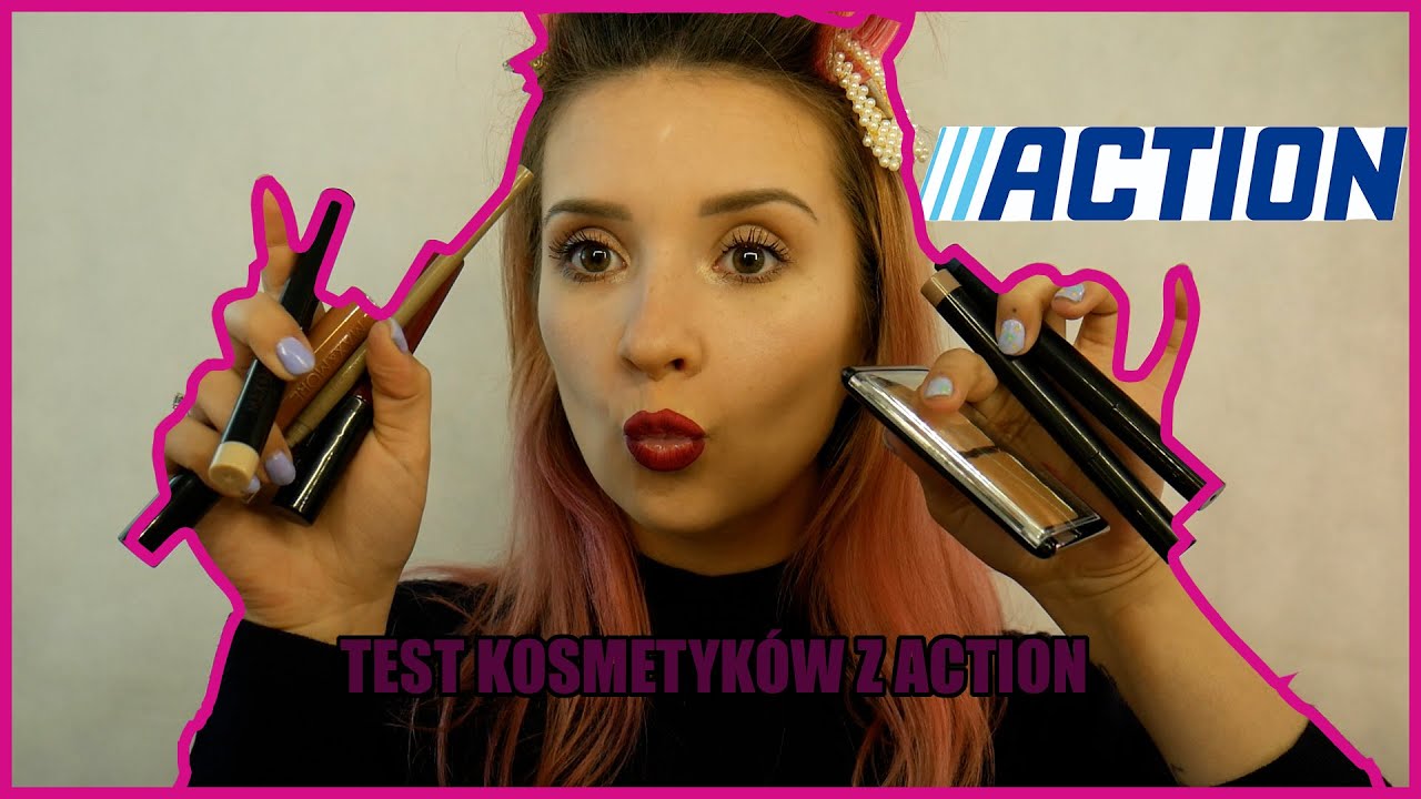 CIENIE W KREDCE, POMADKI ZA 3ZŁ I DUO DO TWARZY ZA 10ZŁ! 😱| TEST KOSMETYKÓW Z ACTION 🎨