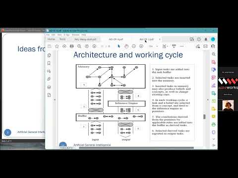 Artificial General Intelligence with Professor Pei Wang, Lecture 5 out of 8