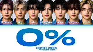Download lagu [AI COVER] How Would ENHYPEN Sing '0% By SANTOS BRAVOS | Color Coded Lyrics  mp3
