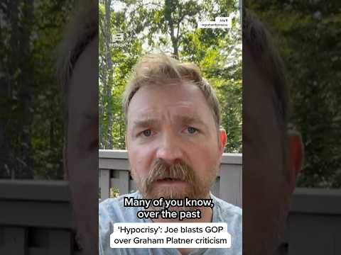 'Hypocrisy': Joe blasts GOP over Graham Platner criticism