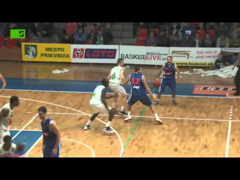 Highlight  Extraliga,BC Prievidza  Edymax SPU Nitra