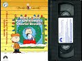 Opening To I Want A Dog For Christmas Charlie Brown US VHS 2004