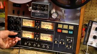 Video thumbnail for TEAC 3340S reel to reel demo by Bigg Matt