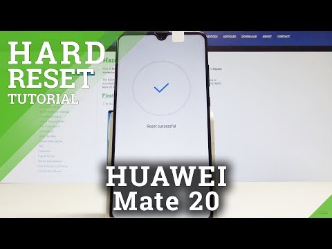 How to Hard Reset HUAWEI Mate 20 - Factory Reset / Reset Code