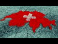 Map Of Switzerland Animated In Blender