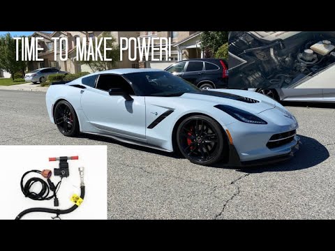 Installing E85 Flex Fuel Kit on my C7 Z51 Corvette!