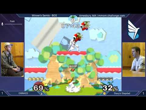 MMOM173 SSBM - GWM420 (Fox, Marth) vs. Stacy's Stepdad (Peach) - Melee WSF