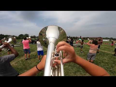 Spartans "Surreal" 2023 Mellophone Headcam - Olivia Patterson