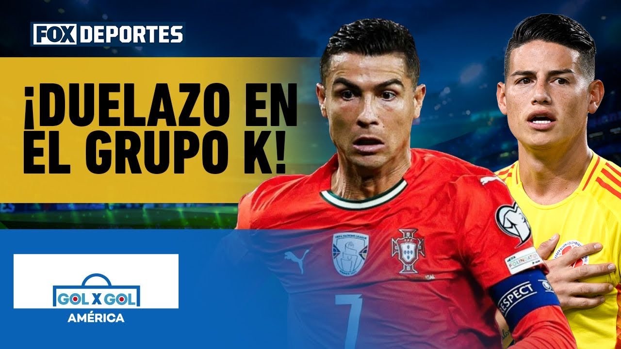 😳🔥 ¡DUELAZO EN EL GRUPO K! Colombia vs Portugal promete ser partidos imperdible | GolXGol