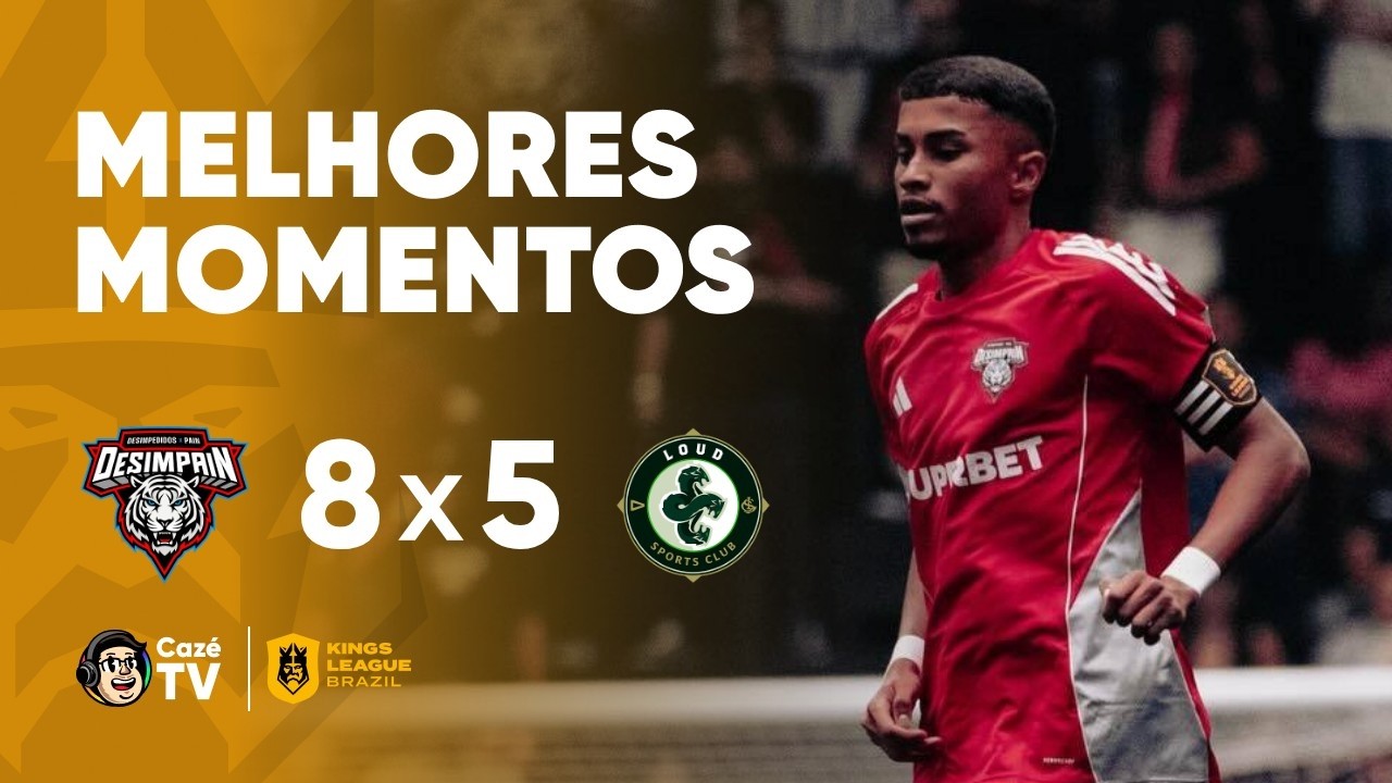 MELHORES MOMENTOS: DESIMPAIN 8 X 5 LOUD | KINGS LEAGUE BRASIL 2026 | 4ª RODADA