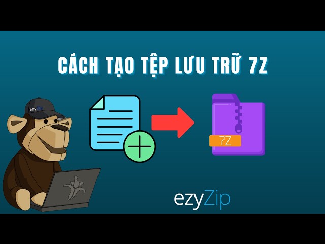Hướng Dẫn Tạo File Nén 7Z Trực Tuyến Miễn Phí