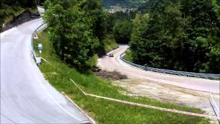 preview picture of video 'Rally Dolomiti Historic 2014 - Ps 5-Digoman'