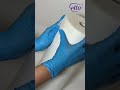Рушники одноразові Etto Silk 100% віскоза спанлейс 40х70 см гладкі (100 шт. в рулоні)