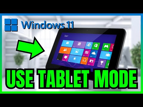 How To Use TABLET MODE In Windows 11 (ONLY WAY) 2026