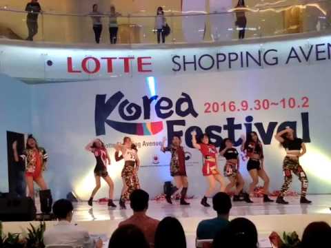 161002 SAY TWICE - Like Ooh Ahh at Korea Festival 2016 (Day 3)