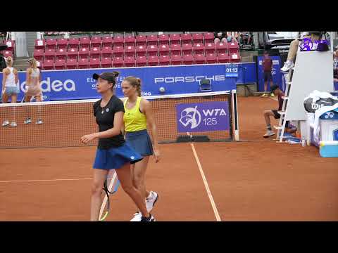 Mirjam Björklund i dubbelfinal