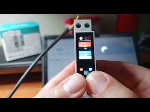 TONGOU TO-Q-SYS-JWT 1-50A WI-FI Розумний WiFi автомат, вимикач з лічильником електроенергії - фото 1 - id-p2332745452