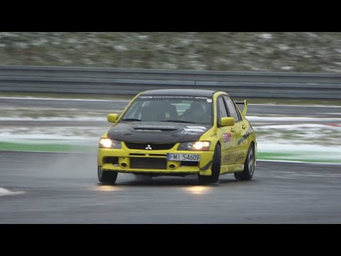 Jacek Tarazewicz, Mitsubishi Lancer Evo IX - V SuperOES Tor Poznań - 04.12.2021