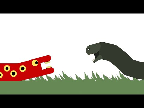 Highway worm vs train eater