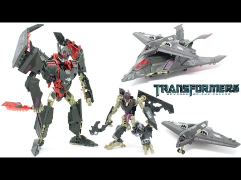 Transformers ROTF Voyager Class Mindwipe & Scout Class Skystalker Review