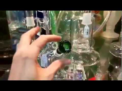 Dr. Cogollo Grow Shop - Bong de Cristal para Hielo y agua- Ejector (Eject-a-bowl)
