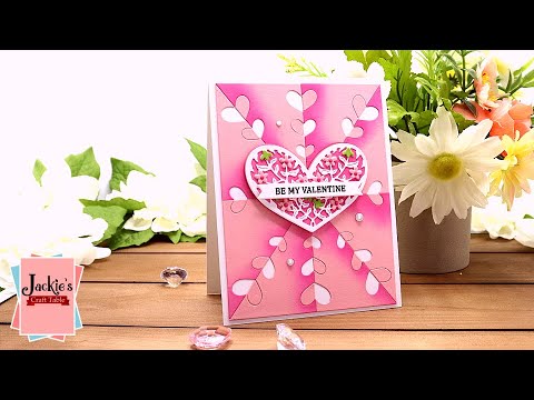 A Lotta Heart Card | Spellbinders Small Die of the Month | January 2022