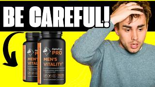 Alpha Fuel Pro Men's Vitality Reviews - Alpha Fuel Pro Men's Vitality legit?