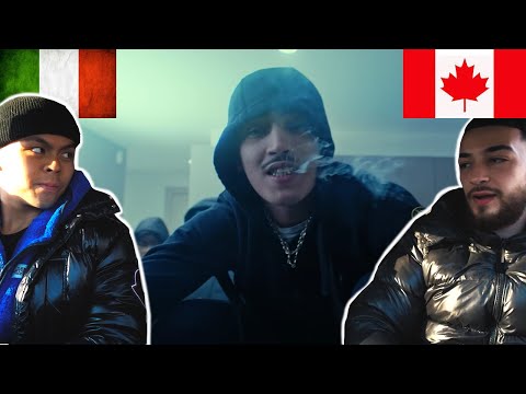 CANADIANS REACT TO ITALIAN DRILL - Simba La Rue - TARANTELLE (Official Video)
