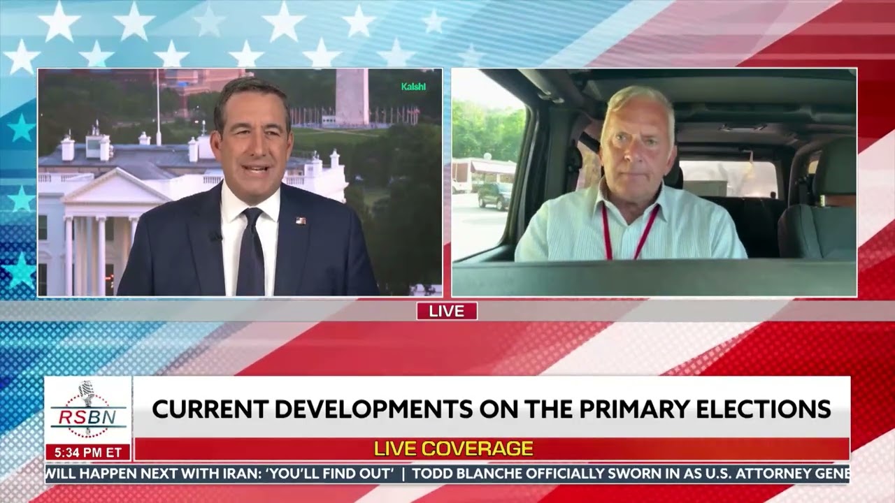 WATCH: VT Congressional Candidate Gerald Malloy Joins RSBN Ahead of Primary Results - 08/11/26
