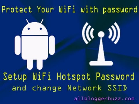How to Setup WiFi Hotspot Password in Intex Android Phone
