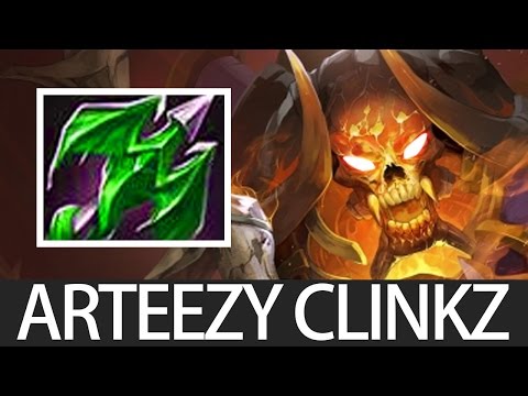 Pro Carry Clinkz 7.03 META by Arteezy Dota Top MMR US Ranked Gameplay