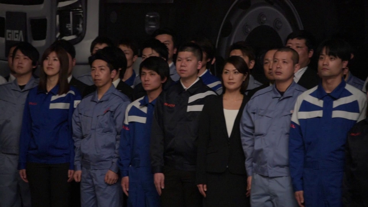 いすゞ自動車 創立80周年 新聞広告撮影 メイキング